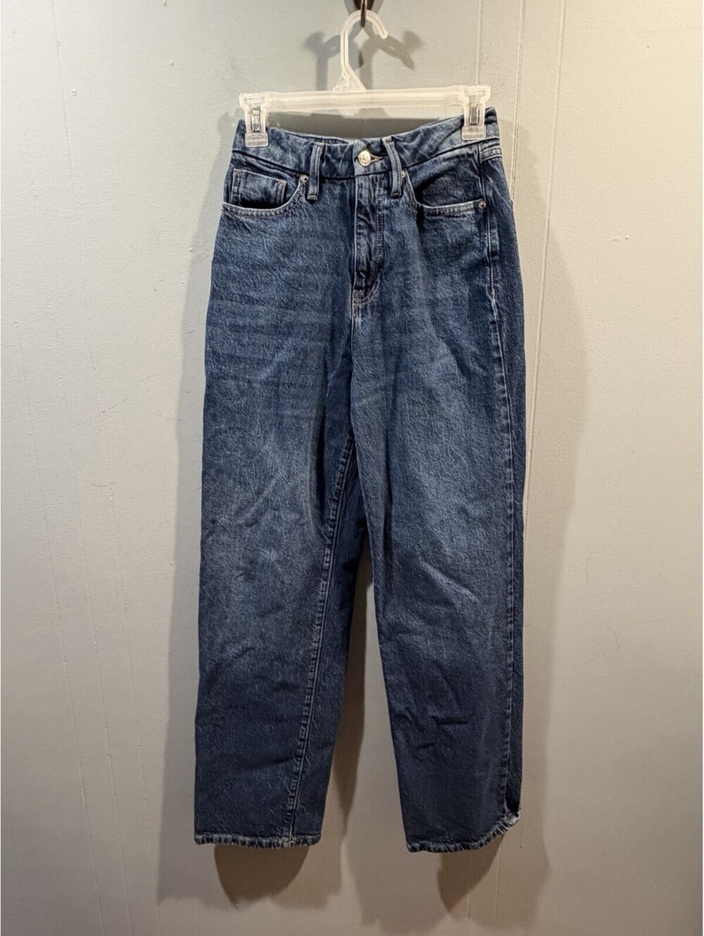 Womens Forever 21 Curved Jean Size Us 26 Blue